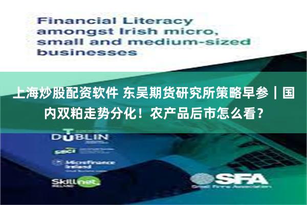 上海炒股配资软件 东吴期货研究所策略早参｜国内双粕走势分化！农产品后市怎么看？