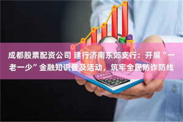 成都股票配资公司 建行济南东郊支行：开展“一老一少”金融知识普及活动，筑牢全民防诈防线