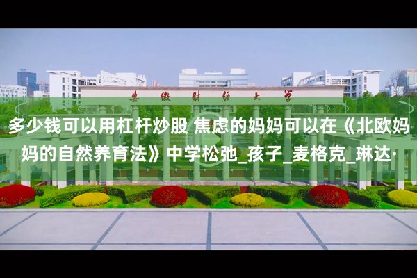 多少钱可以用杠杆炒股 焦虑的妈妈可以在《北欧妈妈的自然养育法》中学松弛_孩子_麦格克_琳达·